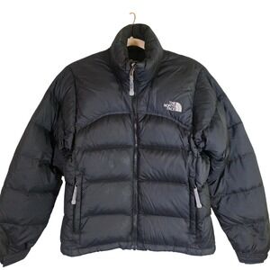The North Face Women's XS Black 700 Fill 1996 Style Nuptse Puffer‎ Y2K Vintage